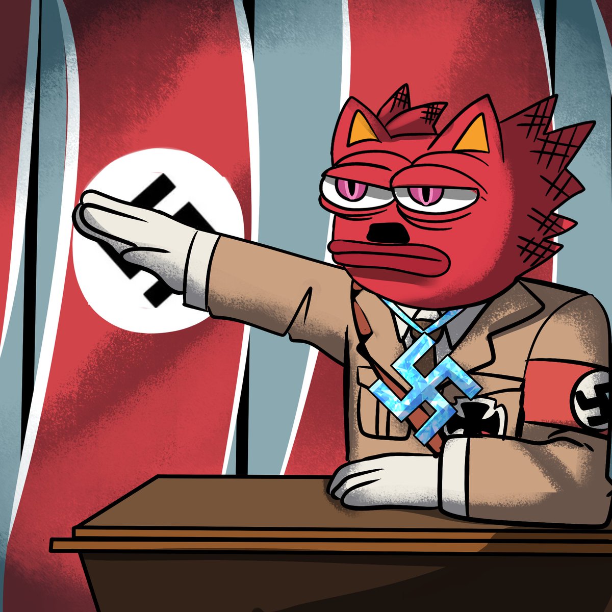 ALL MY NIGGAS #FUELTHEFLAME NIGGA HEIL HITLER

#Solana #memecoin #ye