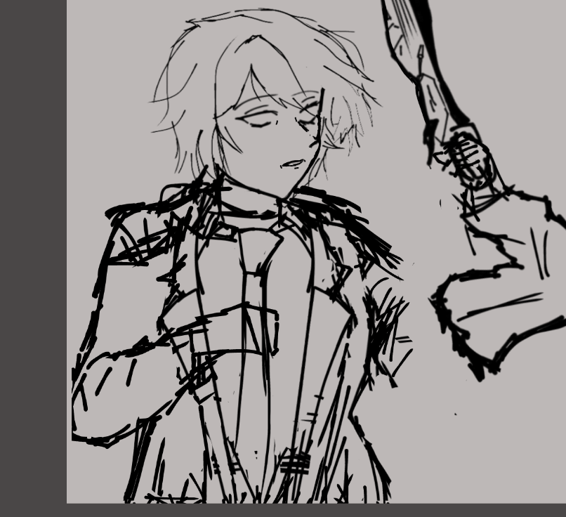 minervaprax's tweet photo. imcoming doodle okkkkk i like messy sketches https://t.co/fInCzYaRoY