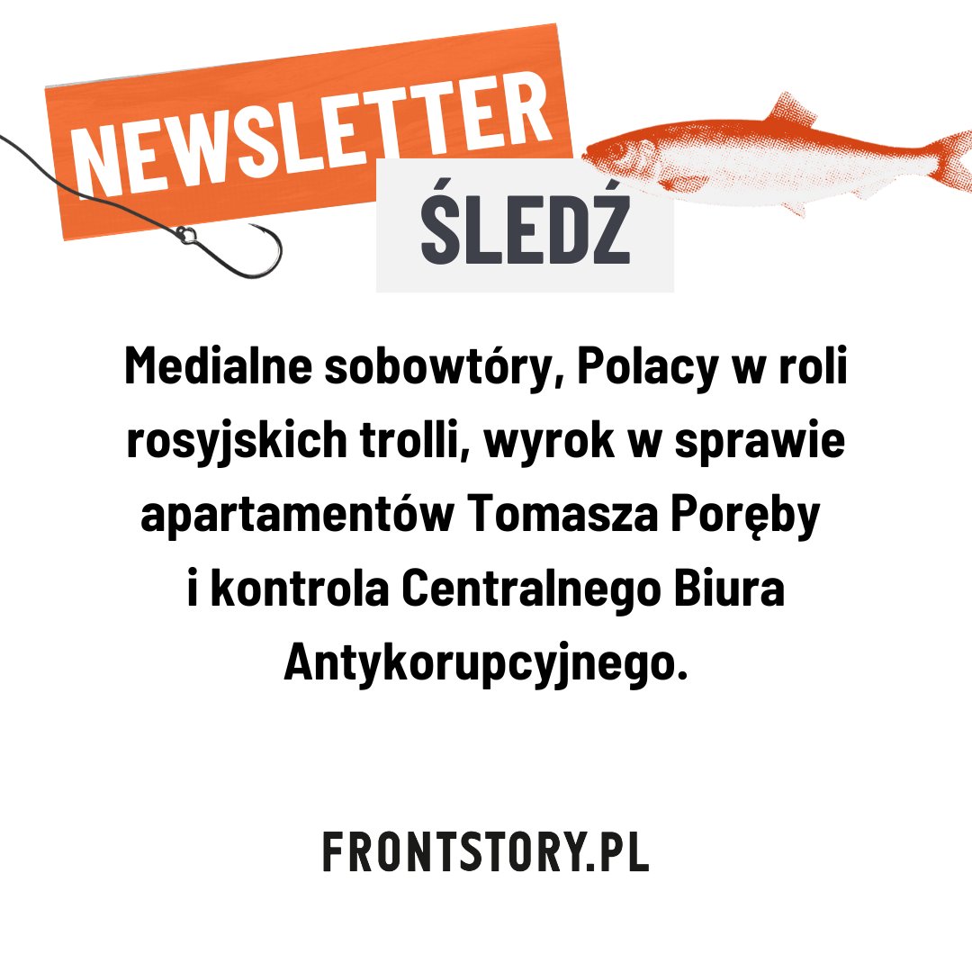 📫Już dzisiaj - ostatnie wydanie newslettera wyborczego! To też ostatnia szansa, żeby razem z nami przyjrzeć się kandydatom i kandydatkom przed pierwszą turą wyborów. Zapraszamy do zapisów: frontstory.pl/newsletter