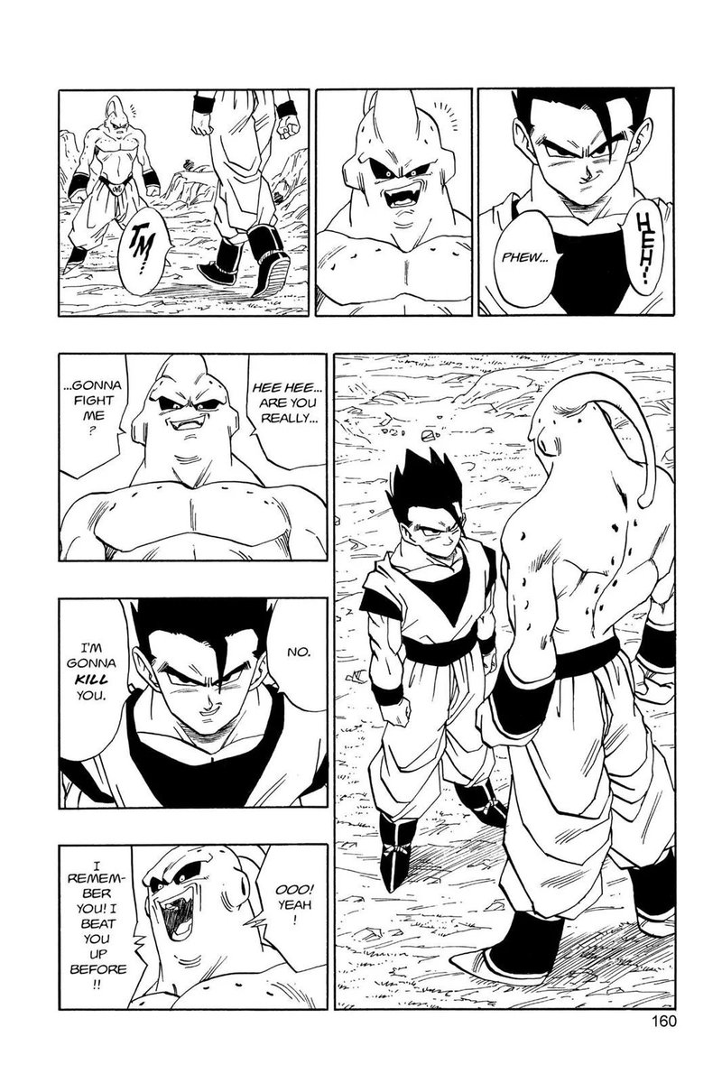 dbslat's tweet image. Gohan and Super Buu face-off

Dragonball chapter 497