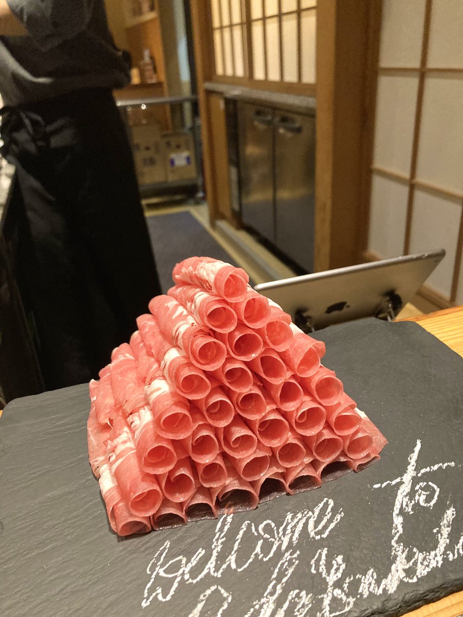 ラムしゃぶ…！！
さっぱり感が良くて無限に食べられる😊✨