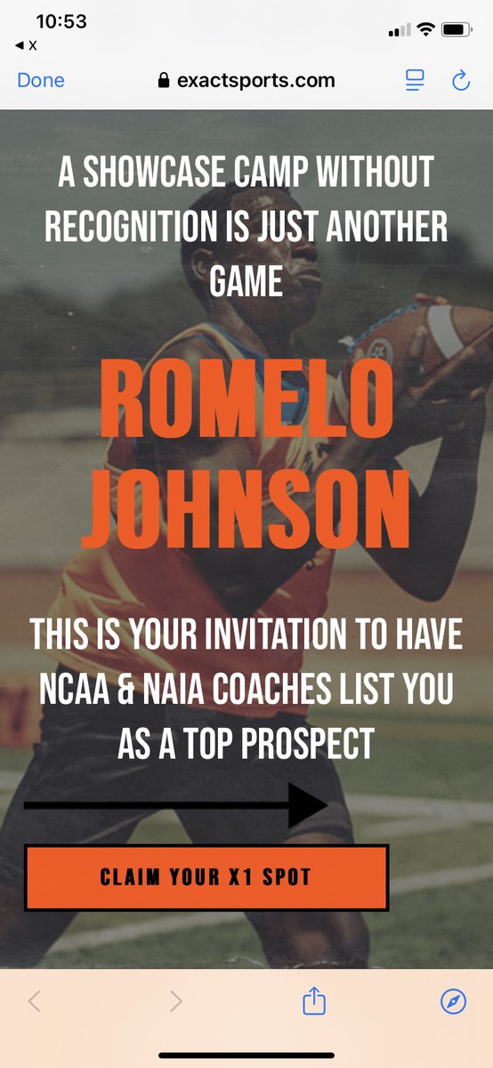 Melo johnson (@melojohnson1k) on Twitter photo Thank you <a href="/EXACTSports/">EXACT Sports</a> for the opportunity highly appreciated ๐๐ฝ
<a href="/LawrenceBl83397/">New Blustein Recruiting</a> <a href="/PrepRedzoneFL/">Prep Redzone Florida</a> @Spoight39_Pod <a href="/5StarFBRecruits/">5 Star Football Recruiting</a> <a href="/BigFaceSportss/">BigFaceSports, (Recruiting & Scouting)</a> <a href="/Dwight_XOS/">Dwight Thomas - Catapult Sports</a> <a href="/XAthletes863/">X Athletes</a> Thank you <a href="/EXACTSports/">EXACT Sports</a> for the opportunity highly appreciated ๐๐ฝ
<a href="/LawrenceBl83397/">New Blustein Recruiting</a> <a href="/PrepRedzoneFL/">Prep Redzone Florida</a> @Spoight39_Pod <a href="/5StarFBRecruits/">5 Star Football Recruiting</a> <a href="/BigFaceSportss/">BigFaceSports, (Recruiting & Scouting)</a> <a href="/Dwight_XOS/">Dwight Thomas - Catapult Sports</a> <a href="/XAthletes863/">X Athletes</a>