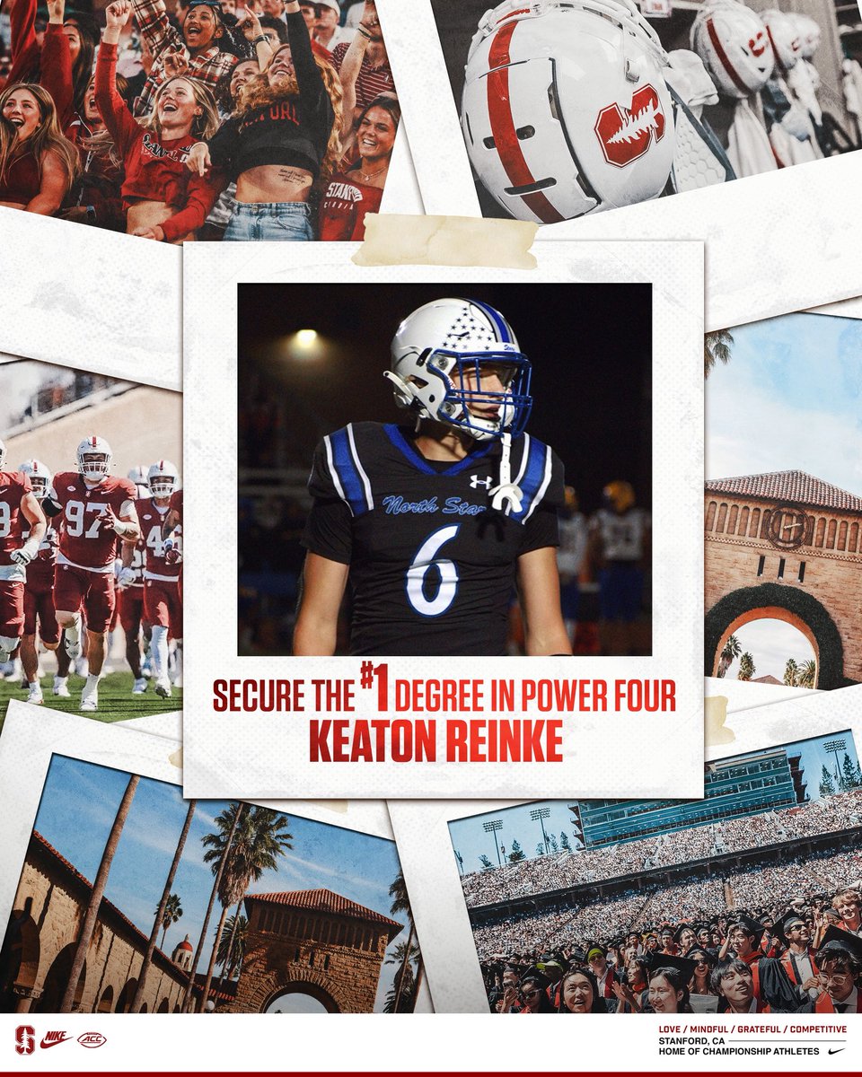 Keaton Reinke (@keaton_reinke) on Twitter photo Excited to get out to <a href="/StanfordFB/">Stanford Football</a> this weekend!!
<a href="/Coach__Osborne/">Tyler Osborne</a> <a href="/M_80lane/">Malcolm Agnew</a> <a href="/Albert_GarciaFB/">Albert Garcia</a> <a href="/SCNFBOFFICIAL/">Official North Star Football Account</a> <a href="/robertpomazak/">Robert Pomazak</a> Excited to get out to <a href="/StanfordFB/">Stanford Football</a> this weekend!!
<a href="/Coach__Osborne/">Tyler Osborne</a> <a href="/M_80lane/">Malcolm Agnew</a> <a href="/Albert_GarciaFB/">Albert Garcia</a> <a href="/SCNFBOFFICIAL/">Official North Star Football Account</a> <a href="/robertpomazak/">Robert Pomazak</a>