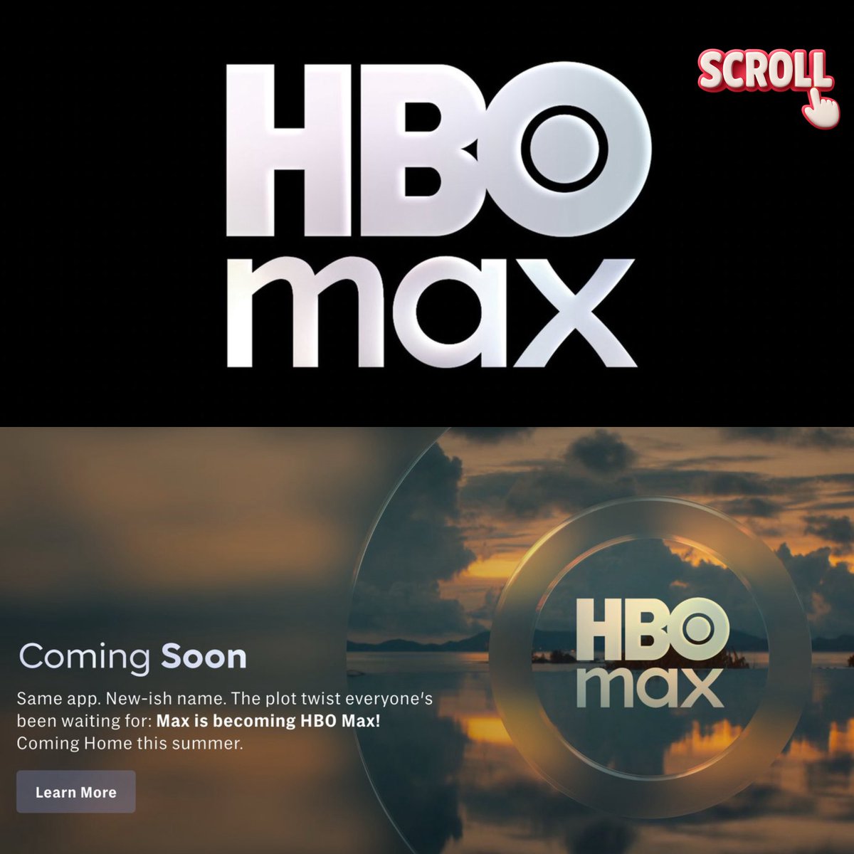 Qué siempre no 🤔

La plataforma ya no se llamará Max, volverá a su nombre original HBO MAX en este verano.