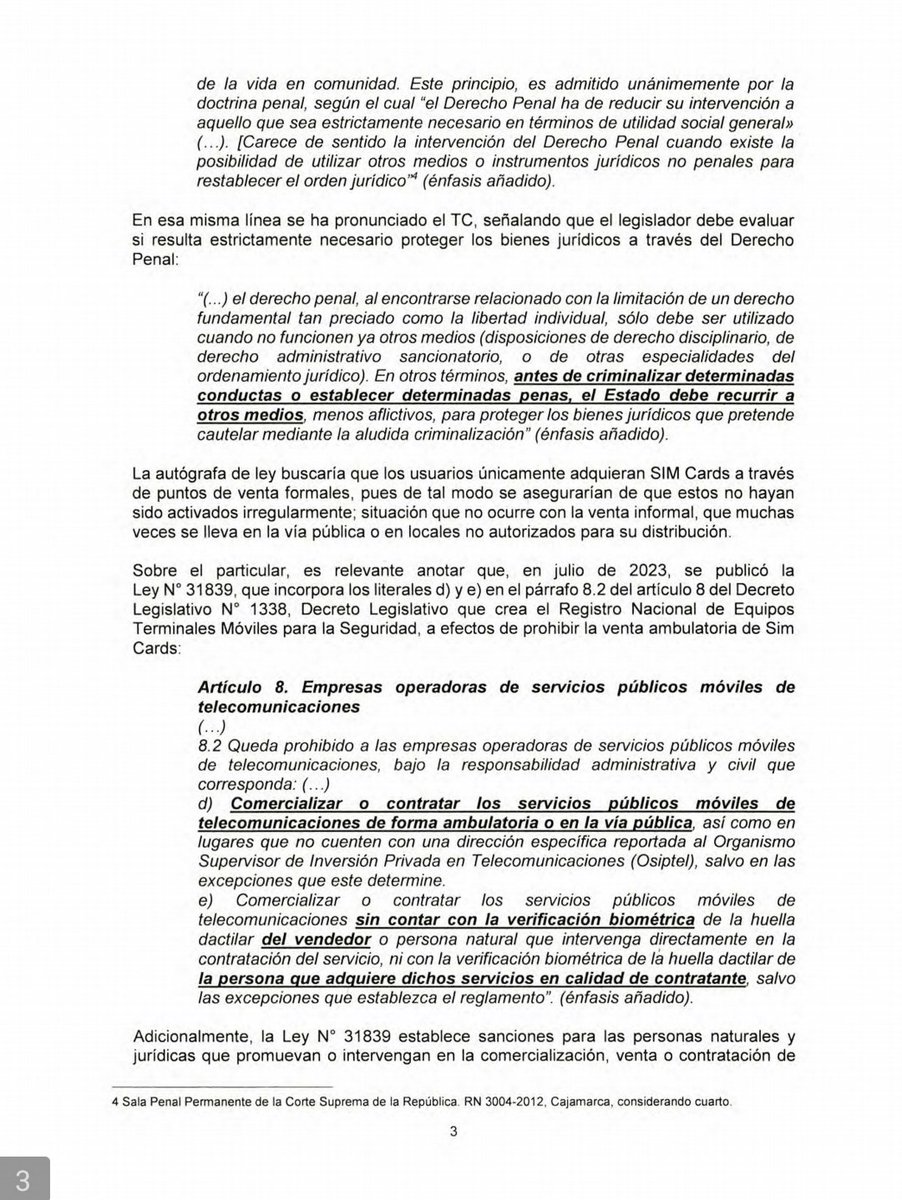 paolobenza's tweet photo. #Último El gobierno acaba de observar la ley para sancionar la venta ambulatoria y activación de chips de celular, que luego son usados para extorsionar. 

La ha observado, incluso, cuando ya no tiene las penas para los directivos de las empresas de telecomunicaciones. De locos. https://t.co/Podz1i2YBV