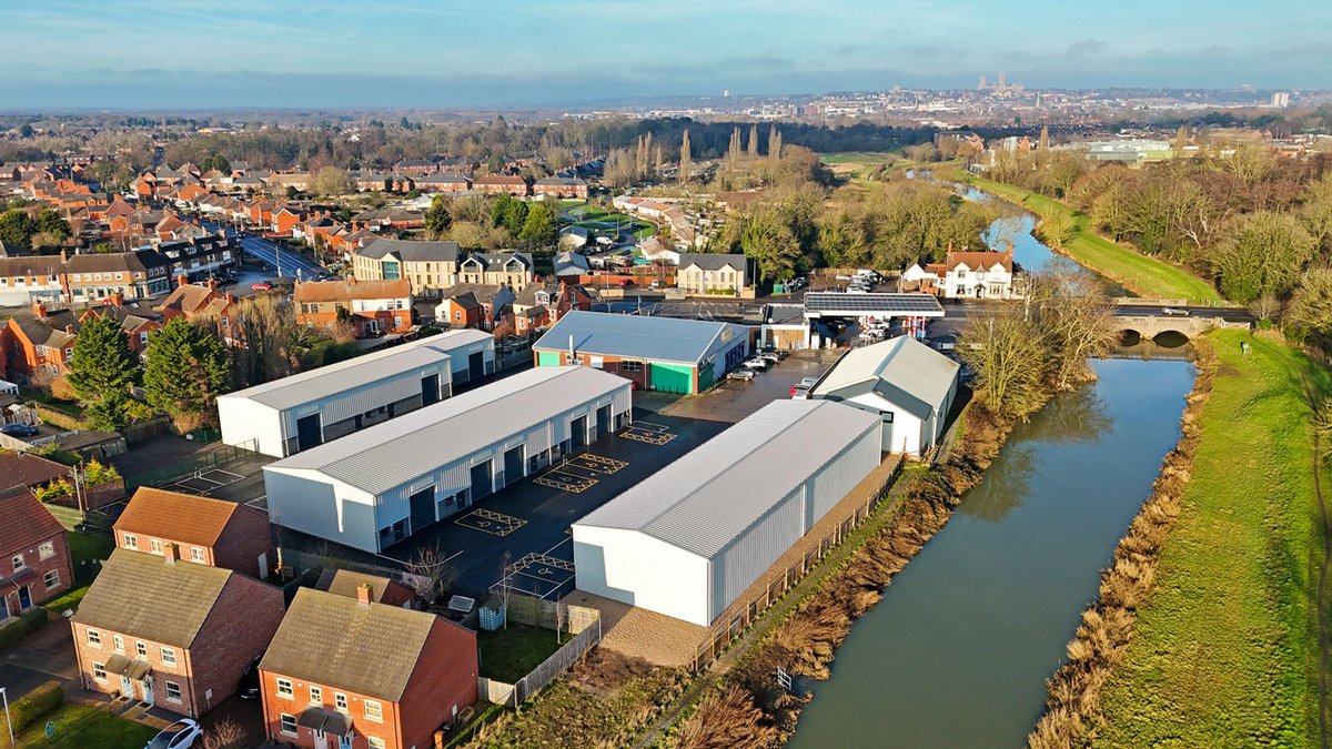 We're proud to have transformed this once neglected site on Newark Road in Lincoln into what is now a thriving new business park: Witham Enterprise Park!📍  

The development now features 11 versatile, cost-effective industrial units, designed for a variety of business uses.