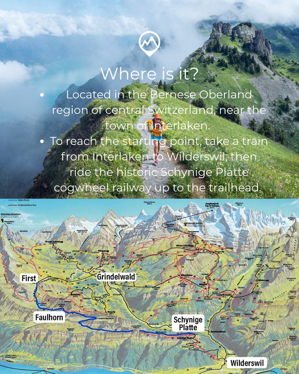 CrionOutdoor's tweet image. 🤔 Looking for a trail that combines scenic grandeur with Swiss adventure? Check our website to discover the best option for you! (Link in bio)

#SchynigePlatte #AlpineHiking #SwissMountains #Crion #OutdoorAdventure #SustainableTourism #Switzerland