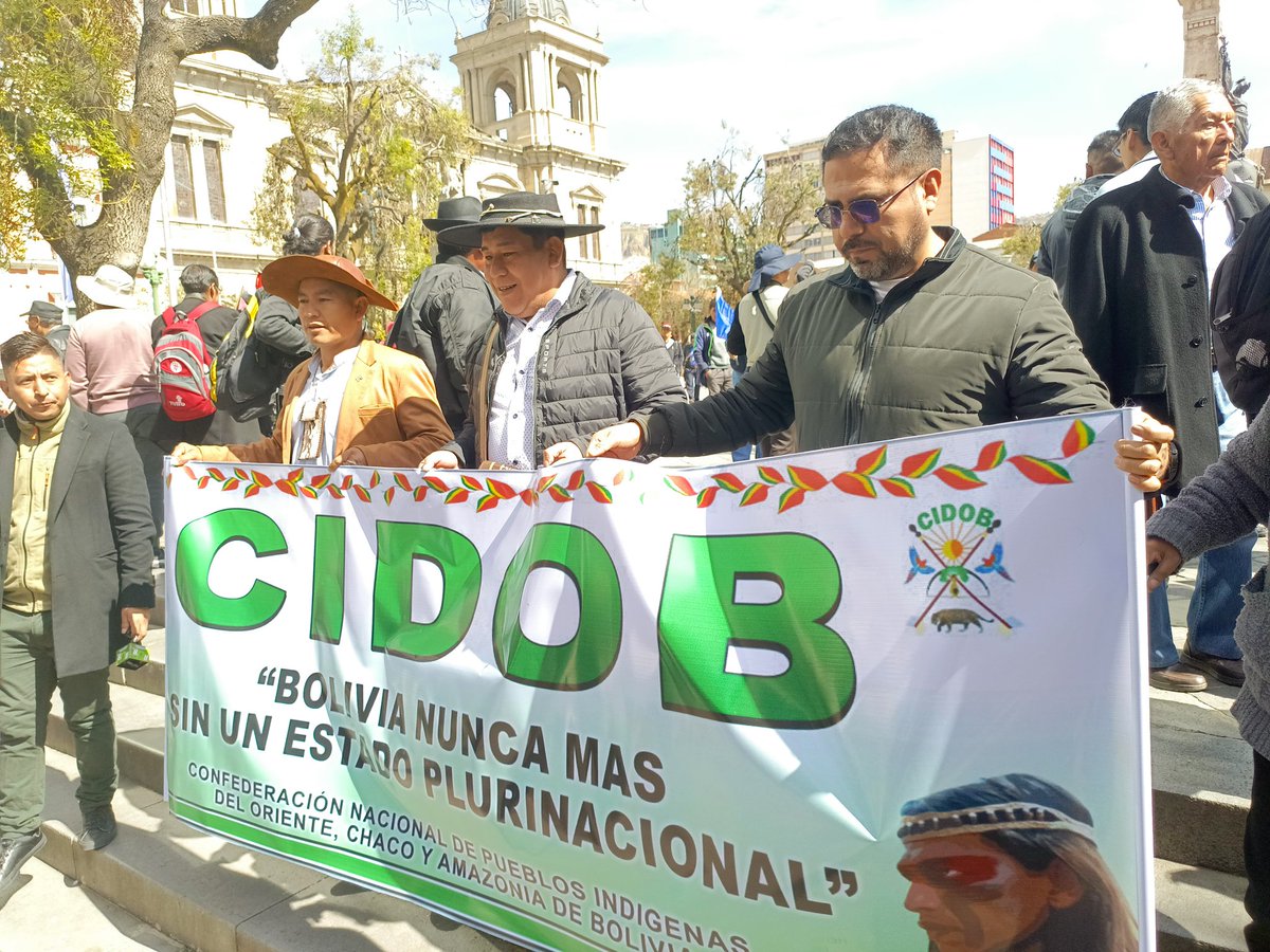ArminCopa's tweet image. #deÚltimo
La #CIDOB de Faustino Flores se separa de Evo Pueblo y decide apoyar a @AndronicoRod. Afirman que el ciclo de @evoespueblo acabó.