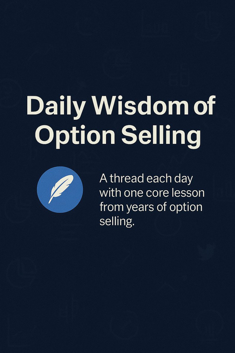 ArdaZuber's tweet image. Want to trade options with consistency, not chaos?
This 40-day thread series shares hard-won lessons from years of premium selling — one core insight a day.
No fluff. Just edge.
👇 Follow along and level up your strategy:
#Options #ThetaGang #TradingWisdom

1/8