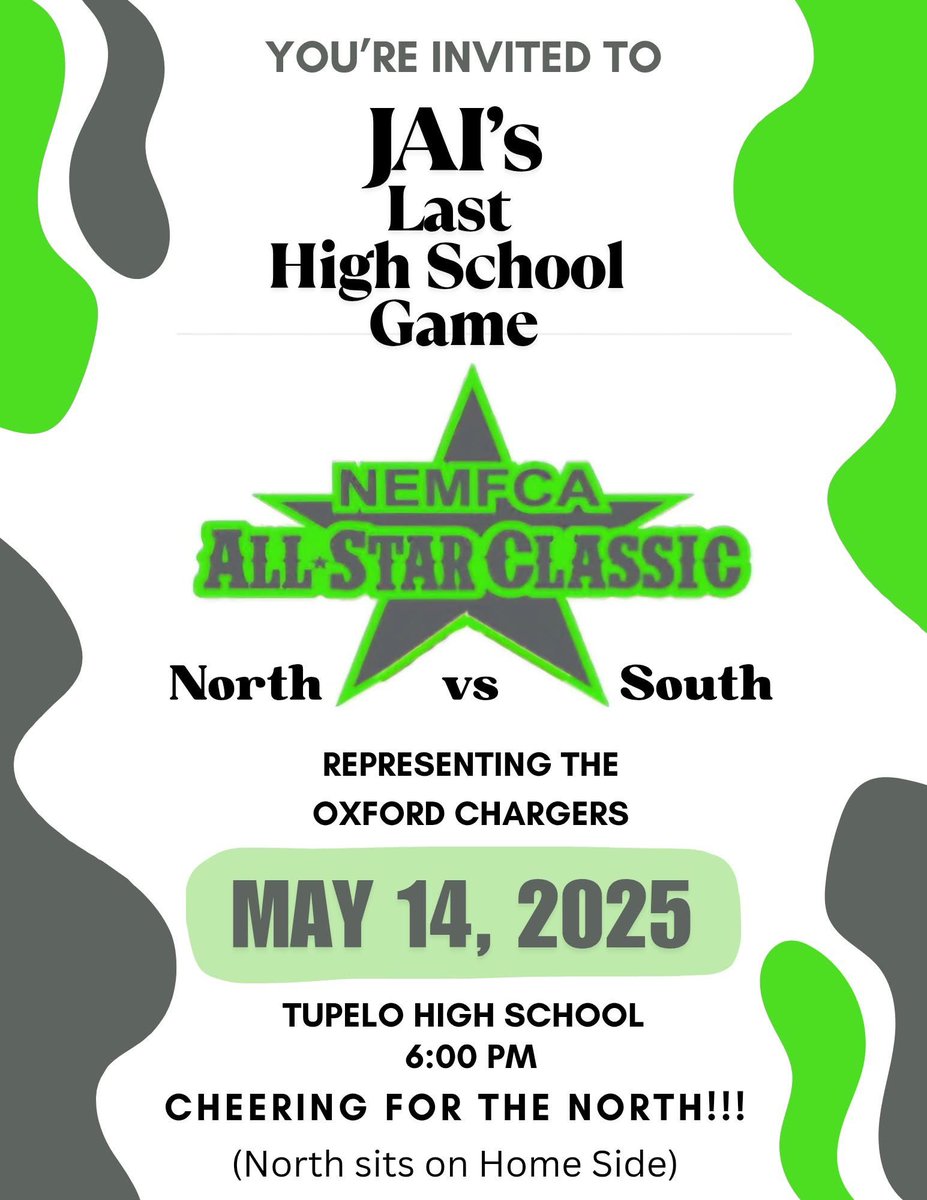 ONE BODY By AJ Recovery Center (@ajonebody) on Twitter photo One Last Run On A High School Level For <a href="/BaGChaser_Jai/">Jai Johnson✝️</a> DADDY MAN 2‼️
All-Star Game Tonight at Tupelo High School 🏈
GOD PLAN THE BEST PLAN🙌🏾✅️
Come Support MY BOY💪🏾
#daddyman2 #AllStarGame #football #athlete One Last Run On A High School Level For <a href="/BaGChaser_Jai/">Jai Johnson✝️</a> DADDY MAN 2‼️
All-Star Game Tonight at Tupelo High School 🏈
GOD PLAN THE BEST PLAN🙌🏾✅️
Come Support MY BOY💪🏾
#daddyman2 #AllStarGame #football #athlete