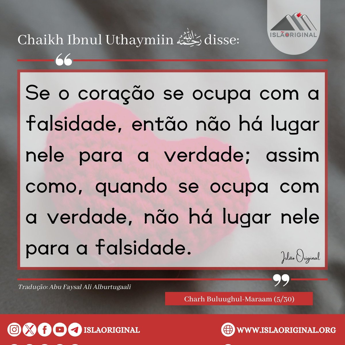 islaoriginal's tweet photo. Ocupa o teu Coração com a Verdade!

https://t.co/nQQ51lQaeb

#Islão #alcorão #sunnah #salafiyyah #muçulmano #portugal #brasil #mocambique #caboverde #Angola #verdades https://t.co/EOBjHB8g2c