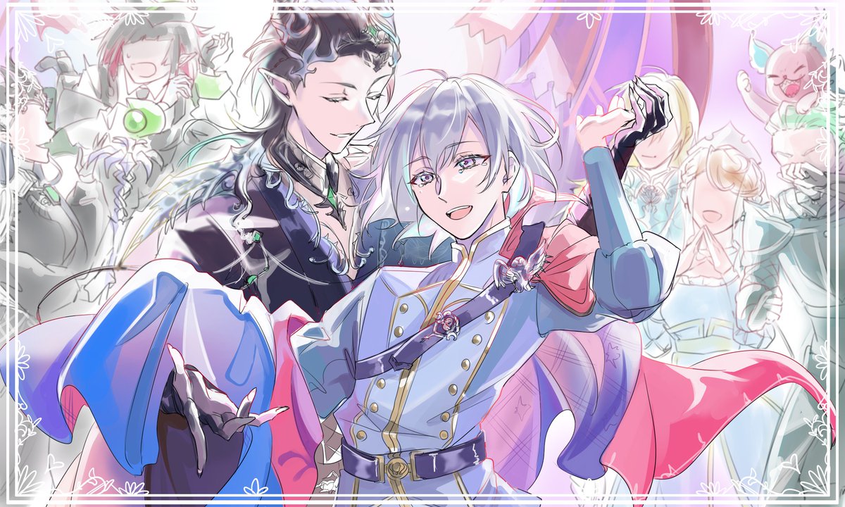 chaaaaa__1001's tweet image. シルバーくんおめでと~🎉
最高のハッピーエンド!
#シルバー誕生祭2025
#シルバー・ヴァンルージュ誕生祭2025