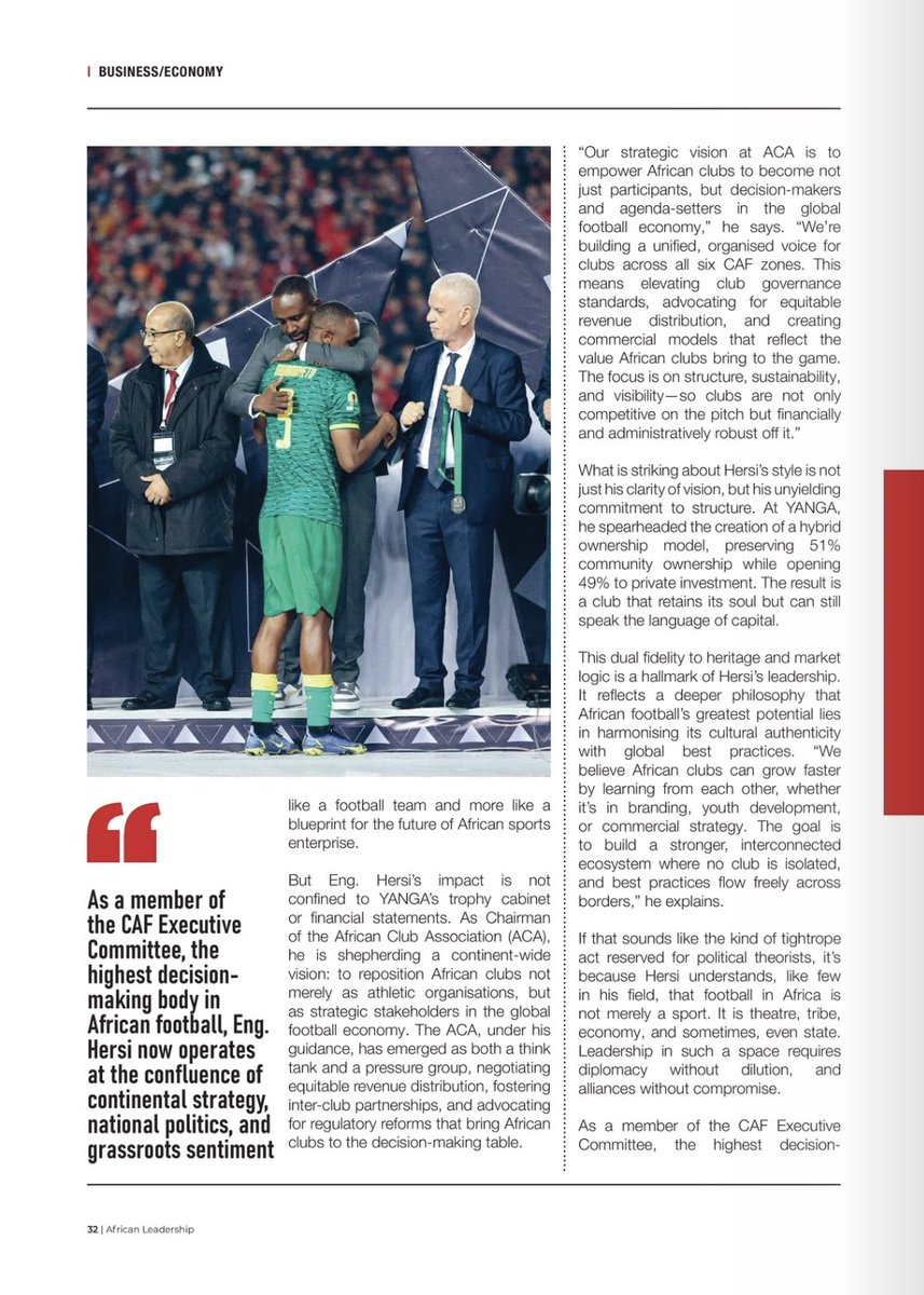 Caamil8's tweet image. Honored to be featured in African Leadership Magazine!
Grateful for this incredible platform that showcases the brilliance and resilience of African leaders.
Together, we inspire change and drive progress on a global scale. Let’s keep shining bright!
@AfricanLM