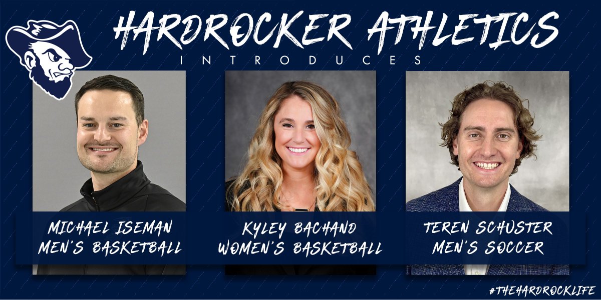 GoHardrockers's tweet image. South Dakota Mines Athletics will hold a press conference on Wednesday, May 21 at 2 p.m. in the Christensen Hall of Fame room in the King Center to officially introduce the three newest additions to the Hardrocker family.
#TheHardrockLife