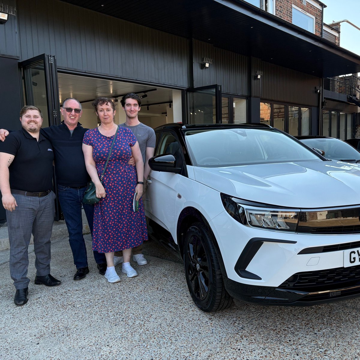 Congratulations to the Dawson family, pictured here collecting their stunning new Vauxhall Grandland from our Sales Executive Ben Dowding.

Happy Motoring to you all and thank you for your much appreciated custom!
#emcgroup #vauxhall #grandland #happycustomers #eastbourne