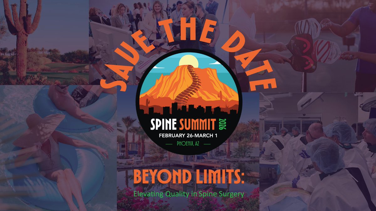 AANS (@aansneuro) on Twitter photo Mark your calendar! The 2026 AANS/CNS Spine Summit returns February 26 – March 1, 2026, in Phoenix, AZ! Don’t miss your chance to connect with the world’s best in spine care. <a href="/spinesection/">AANS/CNS Spine Section</a> #SpineSummit2026 #Neurosurgery #SpineCare ow.ly/X3ri50VSyrS Mark your calendar! The 2026 AANS/CNS Spine Summit returns February 26 – March 1, 2026, in Phoenix, AZ! Don’t miss your chance to connect with the world’s best in spine care. <a href="/spinesection/">AANS/CNS Spine Section</a> #SpineSummit2026 #Neurosurgery #SpineCare ow.ly/X3ri50VSyrS
