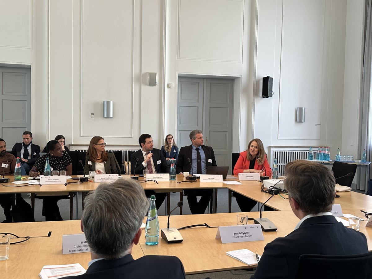 🕊️Our Protecting Civilians and Human Security Program is in Berlin this week at the biannual Peacekeeping Ministerial, engaging key partners, attending the Global Alliance for Peace Operations symposium, and contributing to discussions on the future of protection and partnerships