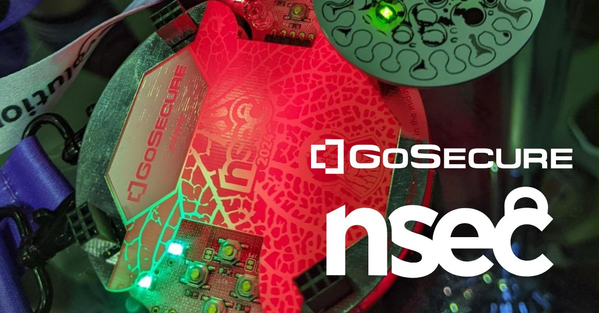 C’est demain que ça commence ! 💙

L’équipe GoSecure sera présente à <a href="/NorthSec_io/">NorthSec</a> et on a hâte de vous y retrouver ! Passez nous voir à notre kiosque pour discuter cybersécurité, découvrir nos services et repartir avec quelques surprises 😉

🎟️ Il est encore temps de vous