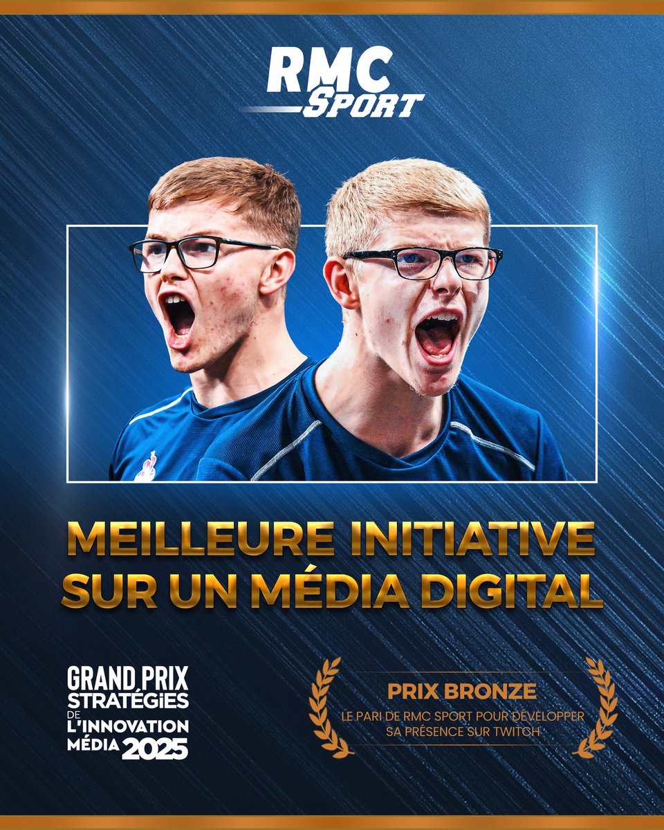 🏆 Grand Prix Stratégies 2025 : RMC &amp; RMC SPORT médaillées de l’innovation !

🥈 <a href="/RMCInfo/">RMC</a> lauréate Argent (initiative en radio et innovation dans le traitement de l’info) 👇👇

🥉 <a href="/RMCsport/">RMC Sport</a> lauréate Bronze (programme sur un média digital) 👇

👏 Bravo à toutes nos équipes !