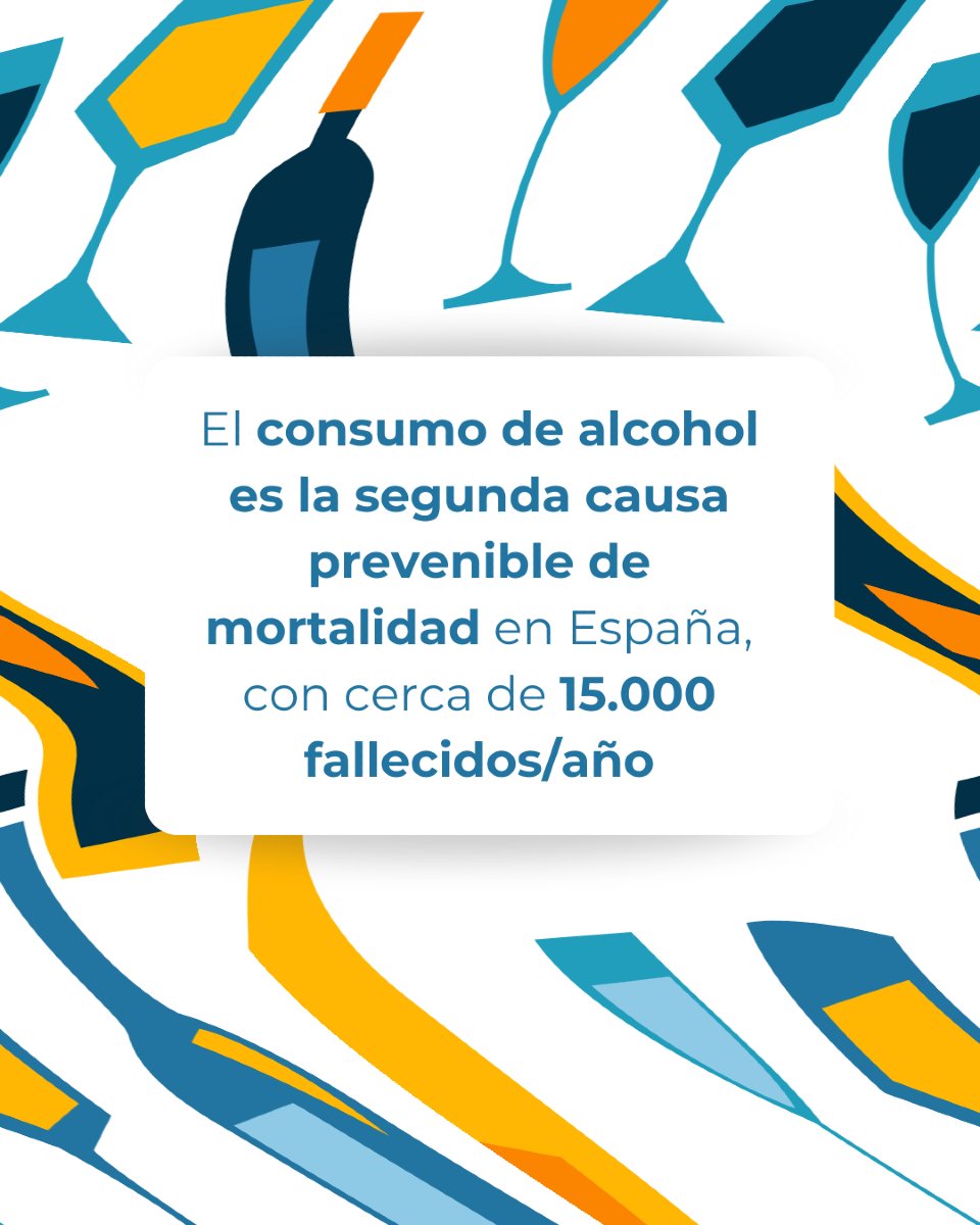 📢 ¡Atención! El consumo de alcohol es la segunda causa prevenible de mortalidad en España. Cerca de 15.000 personas fallecen cada año. ¡Es hora de actuar! 🍷🚫 

#SaludPública #PrevenciónAlcohol #AlcoholCero