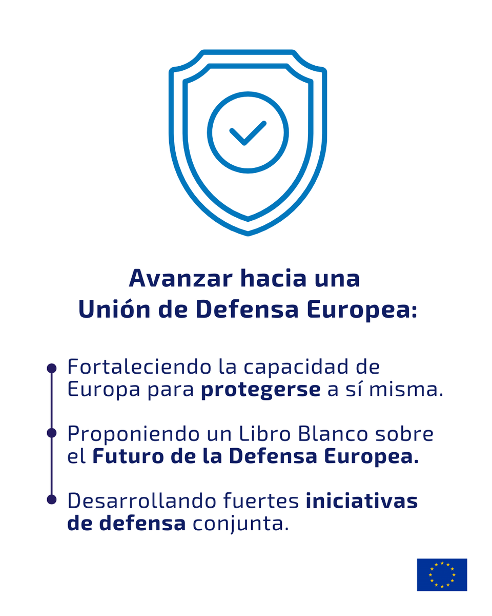 UEenPanama's tweet image. Antes las amenazas globales 💥, la Unión Europea está compromedita con la seguridad de sus ciudadanos y socios.
Descubre más sobre nuestra acción en el mundo. 🔛