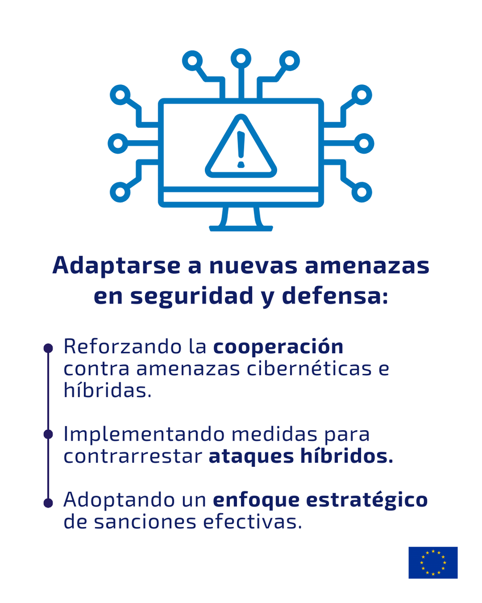 UEenPanama's tweet image. Antes las amenazas globales 💥, la Unión Europea está compromedita con la seguridad de sus ciudadanos y socios.
Descubre más sobre nuestra acción en el mundo. 🔛