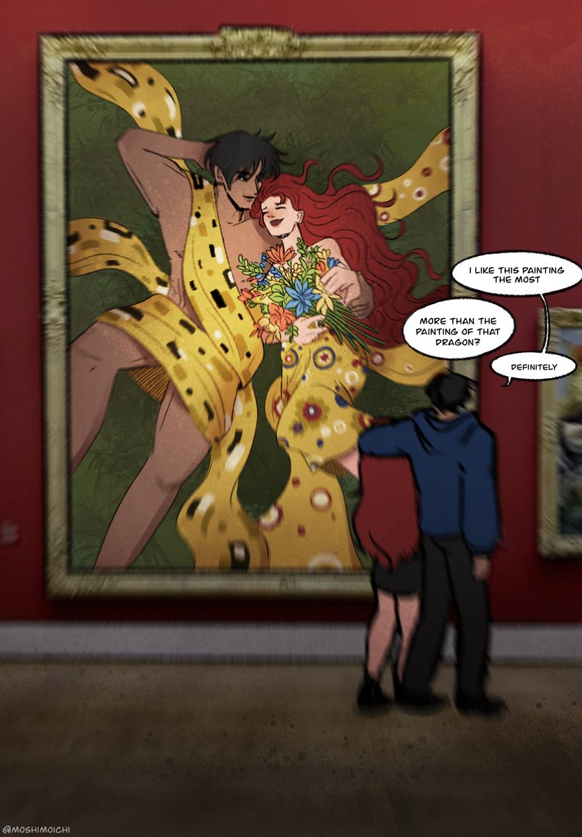 moshimoichi's tweet image. i&apos;d find you in every universe, i&apos;d love you in every life.

#undertheoaktree #상수리나무아래 #comic