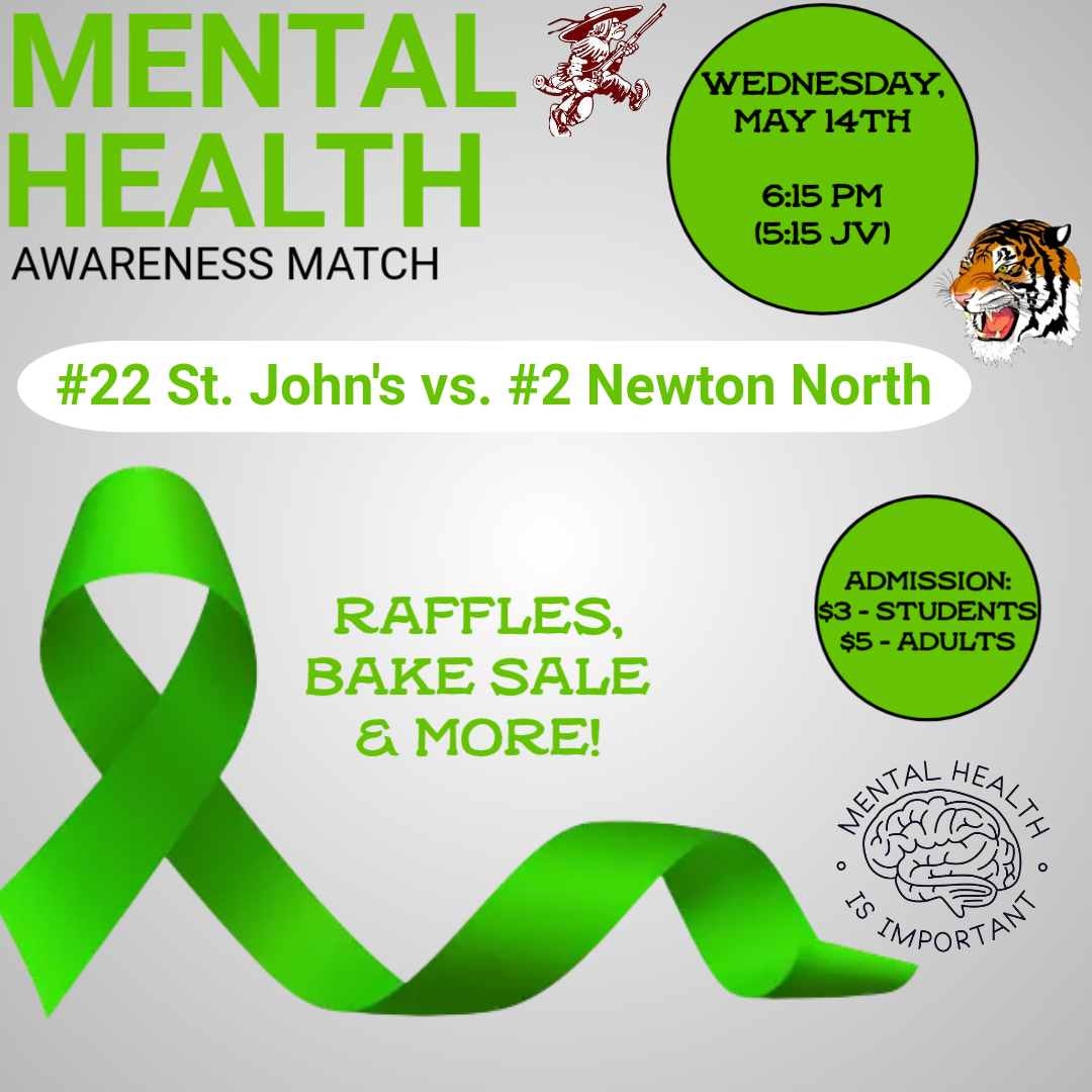 Game day!

<a href="/NNHSTigers/">Newton North Tigers</a> <a href="/SJHS_PioneersAD/">Saint John's HS Athletics</a>