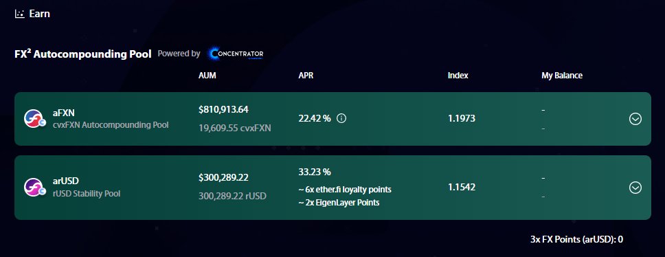 Jordi in Cryptoland (@lordjorx) on Twitter photo YOU'RE STILL SLEEPING ON STABLECOINS 🤯
Everyone’s talking about the <a href="/protocol_fx/">f(x) Protocol</a> Stability Pool exploding and yeah, it's deserved.
fxSAVE is yielding 9.15% auto-compounded.
But that’s just surface level. The real game? It's what you do with IT.
LOOPING WITH MORPHO
Plug YOU'RE STILL SLEEPING ON STABLECOINS 🤯
Everyone’s talking about the <a href="/protocol_fx/">f(x) Protocol</a> Stability Pool exploding and yeah, it's deserved.
fxSAVE is yielding 9.15% auto-compounded.
But that’s just surface level. The real game? It's what you do with IT.
LOOPING WITH MORPHO
Plug