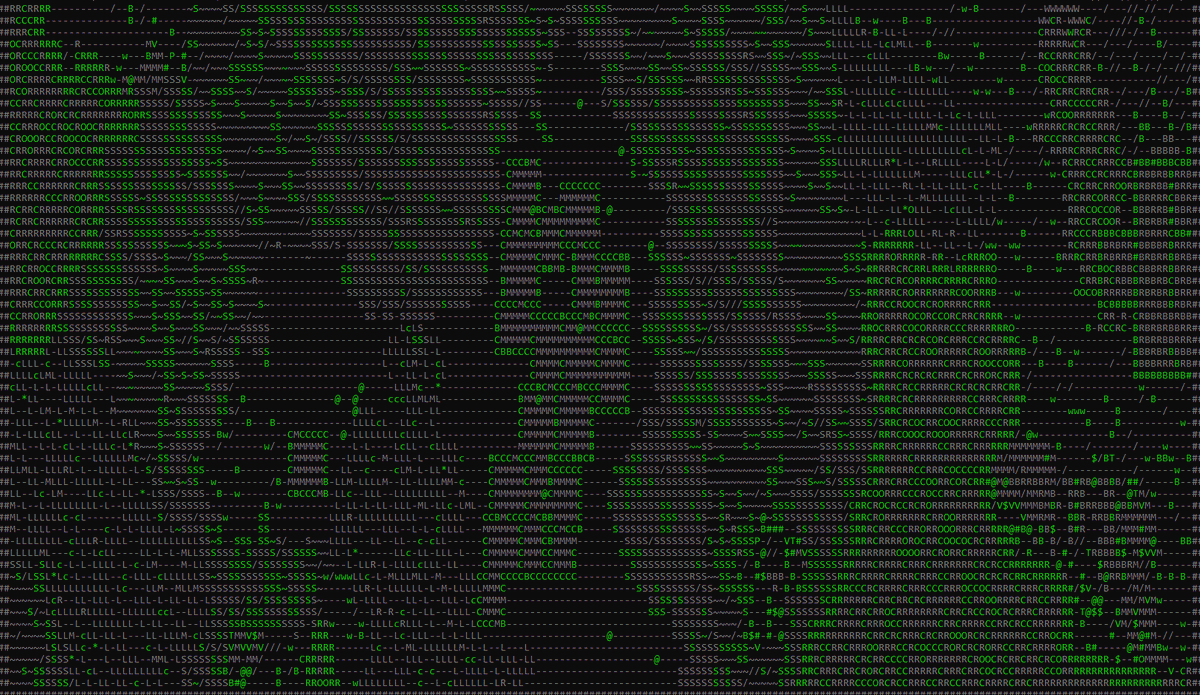Something’s brewing… A tactical battlefield.
A chessboard twisted by fire, ice, and corruption.
You’re not playing chess. You’re surviving it. 
This is only ASCII rendition of procedural map. 

#IndieDev #RTS #ChessGame #Deckbuilder #AsciiArt #ProceduralGeneration #IndieGames