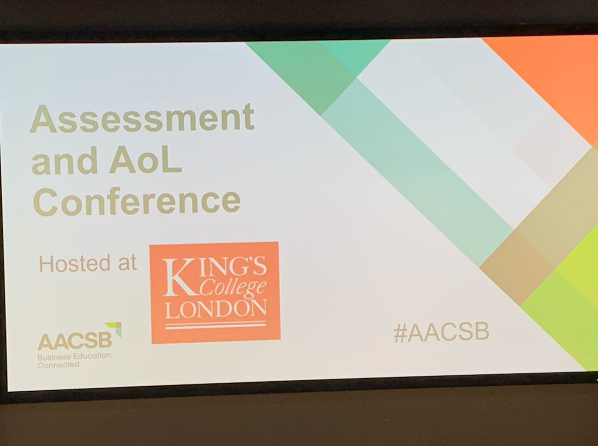 Gaining insights to apply in  @uef_business @uni_eastern to leverage business knowledge and assessment in the era of AI   #AACSB