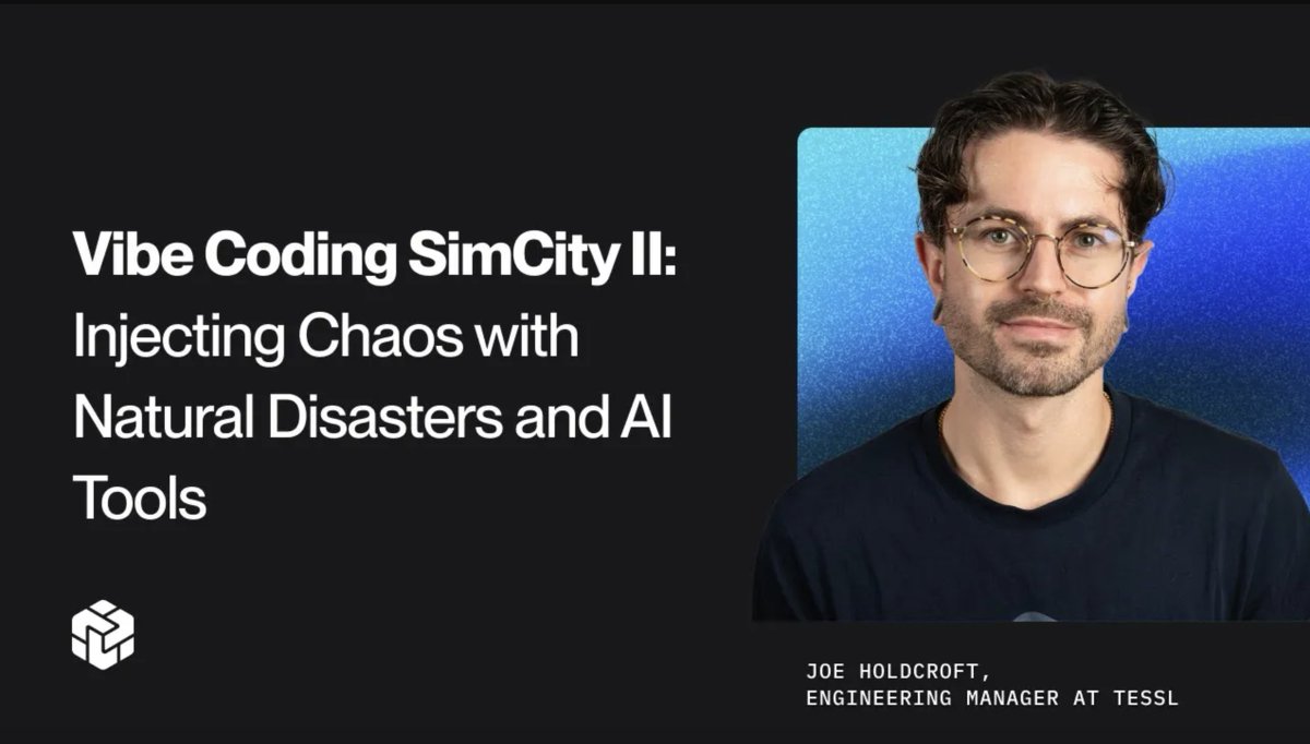 ainativedev's tweet image. Two devs. Two fragile AI-coded towns. One surprise prompt: “Add natural disasters.”
@sjmaple and Joe Holdcroft dive into each other’s unfinished prototypes using Cursor and Windsurf. The exchange takes an interesting turn: ainativedev.co/ifv

#AINativeDev #BASE44 #Cursor…