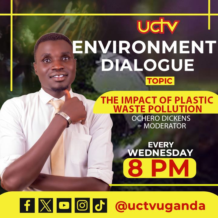 uctvuganda's tweet photo. Join us tonight on #EnvironmentDialogue
Topic: The Impact of Plastic Waste Pollution
#uctvenvironmentdialogue #ugandacatholictelevision #uctvupdates https://t.co/4AbILyvi77