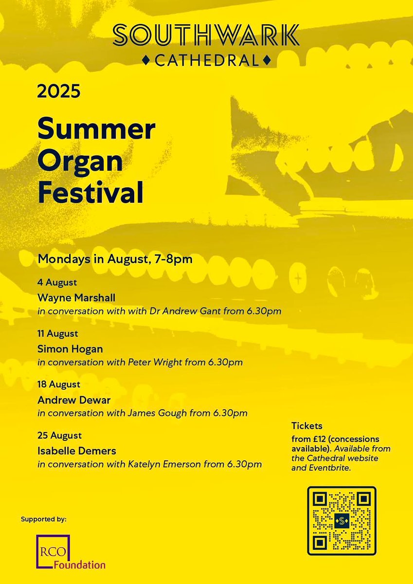 Simon Hogan (@simon_hogan) on Twitter photo Advance notice of our summer organ festival <a href="/Southwarkcathed/">Southwark Cathedral</a> - do get these dates in your diaries! <a href="/organrecitals/">organrecitals.com</a> <a href="/TimeOutLondon/">Time Out London</a> Advance notice of our summer organ festival <a href="/Southwarkcathed/">Southwark Cathedral</a> - do get these dates in your diaries! <a href="/organrecitals/">organrecitals.com</a> <a href="/TimeOutLondon/">Time Out London</a>