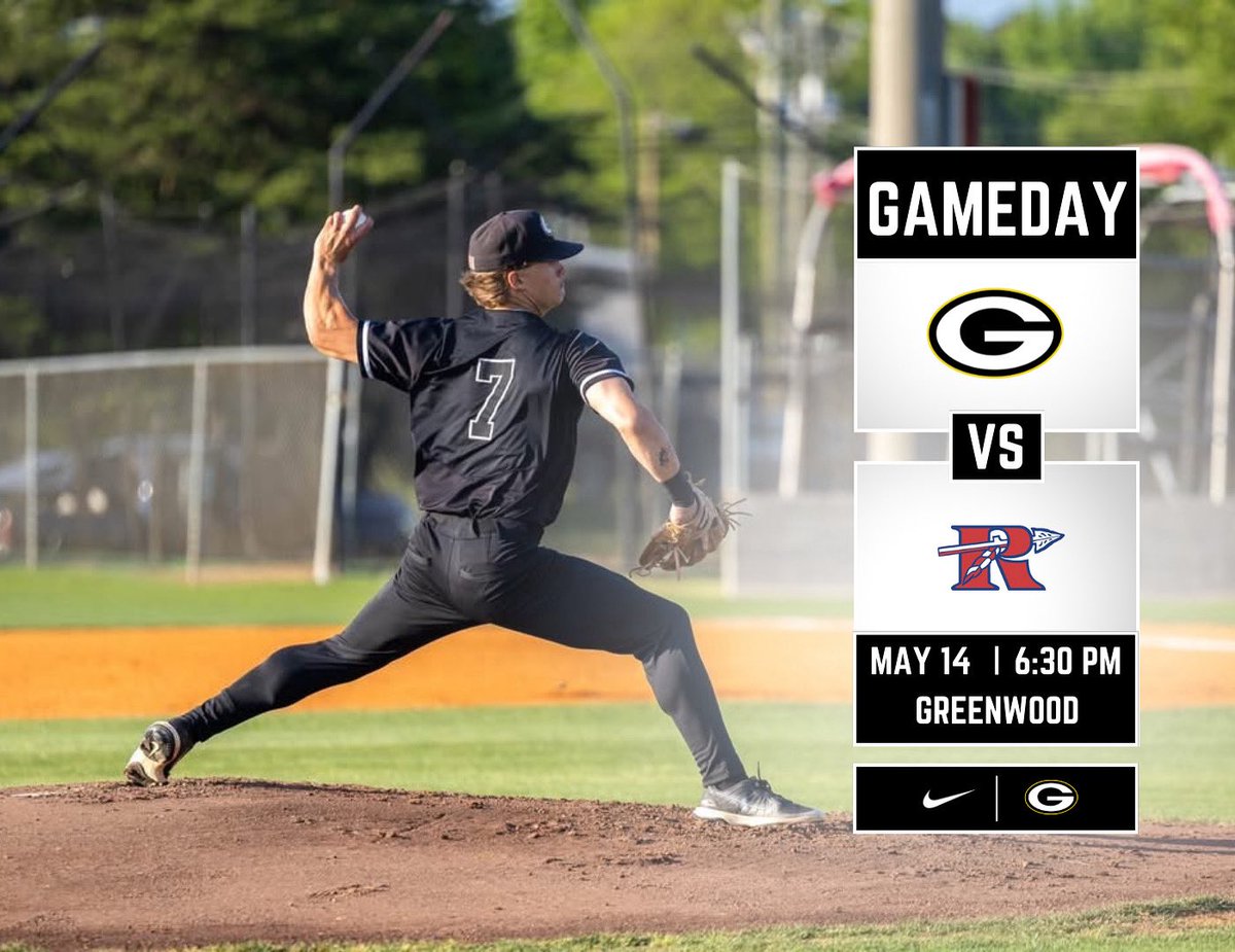 Let’s try this again! Keep the rain away. Playoffs in Greenwood! We need a big crowd, so come out to Eagle Park tonight and bring a friend! 

🆚 Riverside Warriors
📍 Greenwood High School
🕐 6:30 pm
📻 wzlaradio.com/greenwood/
📺 youtube.com/@ghseaglesbb?s…