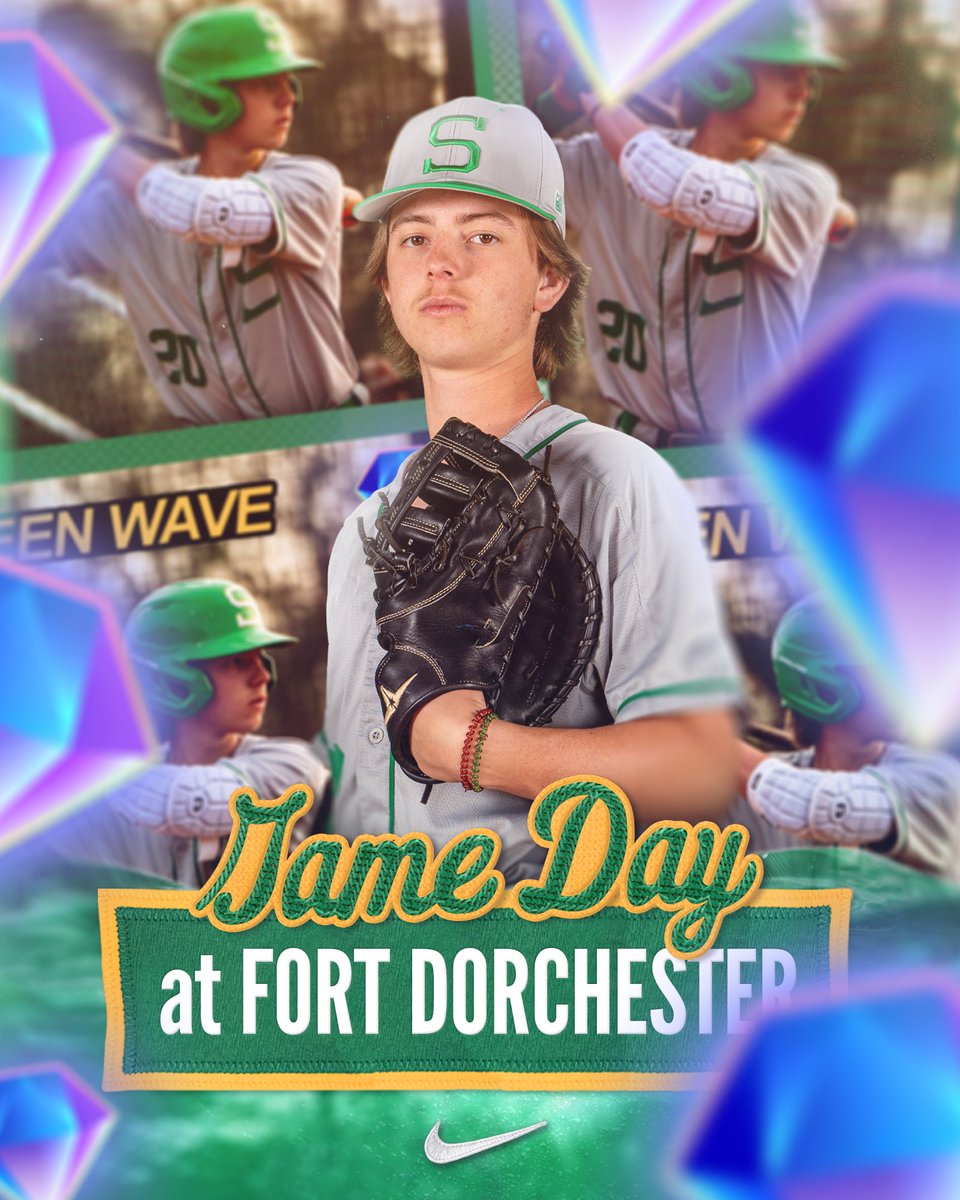 Right back at it!

We’ll make another trip to North Charleston this evening to take on Fort Dorchester!

First pitch 6:30!

#GoBigGreen | #StayTrippy