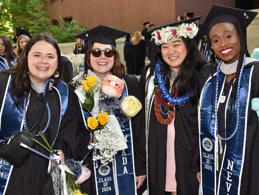 unevadareno's tweet image. Tomorrow, the @unevadareno will hold five in-person ceremonies on the University Quad from Thursday through Saturday, May 15-17, to confer 3,002 degrees, including 2,297 bachelor’s degrees and 705 master’s and doctoral degrees. #NVGrad2025 #PackPride bit.ly/4m94VNj
