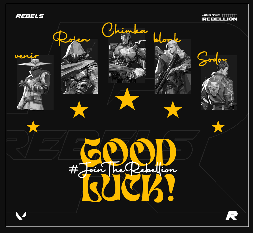 Playing the <a href="/projectvgg/">PROJECT V</a> weekly cup #11 today!🔥

With that we also want to welcome <a href="/Moosefreak1/">Chimka135</a> as our new 6th player!😎

Let's get into action!👊

#JoinTheRebellion