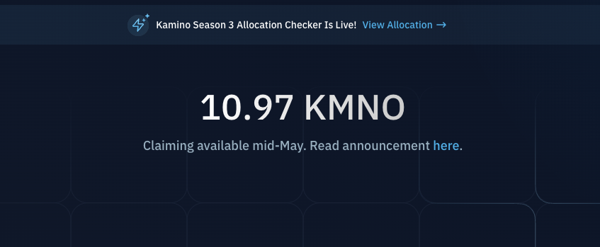 all that farming for not even a $1 of allocation