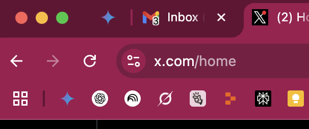 If your Chrome bookmarks bar looks like this, you might survive the coming tsunami.