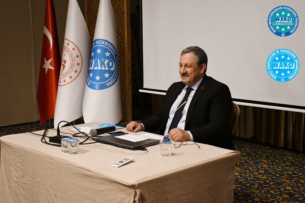 Salim Kayici (TUR) has been re-elected as the President of the WAKO Mediterranean organization during the General Assembly in Antalya.