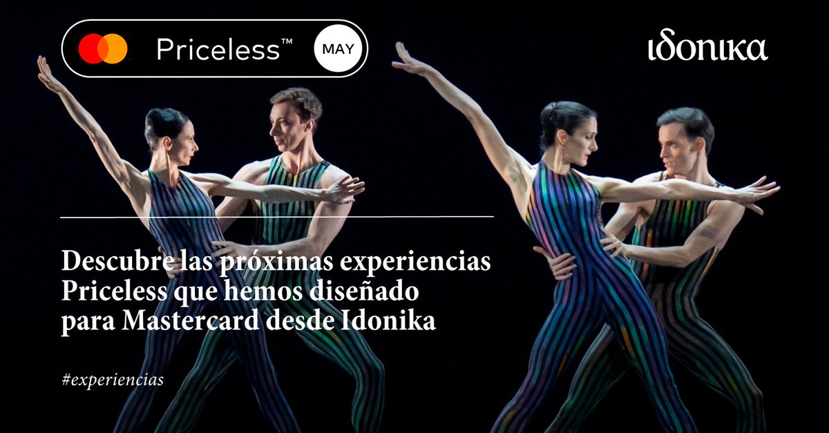 El SORTEO de una estancia de lujo en el Hotel Thompson de #Madrid (<a href="/thompsonhotels/">Thompson Hotels</a>) y entradas de PALCO para ver al Ballet Estatal de Viena en el @TeatroReal, entre las próximas #EXPERIENCIAS del programa priceless.com que nuestro equipo coordina para <a href="/MastercardES/">Mastercard España</a> ✨