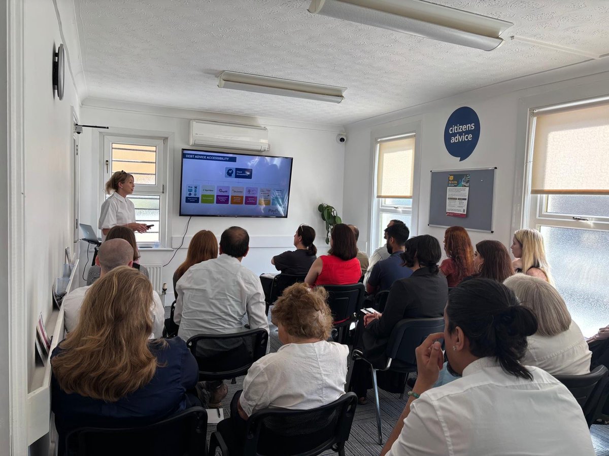 PayPlan (@payplan) on Twitter photo ☀️ Emma Gibbons and Antony Price have been in sunny Southend-on-Sea today delivering an awareness session to the team at <a href="/SouthendCAB/">CitizensAdviceSonSea</a>, focused on providing additional support for their service users. ☀️ Emma Gibbons and Antony Price have been in sunny Southend-on-Sea today delivering an awareness session to the team at <a href="/SouthendCAB/">CitizensAdviceSonSea</a>, focused on providing additional support for their service users.