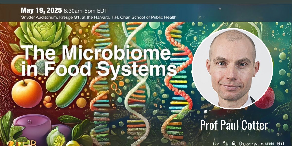 SeqBiome (@seqbiome) on Twitter photo Our CTO, Prof <a href="/pauldcotter/">Paul Cotter</a>, will be speaking at this event next week! Paul will present on “Unleashing the Potential of Food System #Microbiomes”, offering insights into how #microbiomeInnovation is shaping the future of food. hsph.harvard.edu/research/micro… #guthealth Our CTO, Prof <a href="/pauldcotter/">Paul Cotter</a>, will be speaking at this event next week! Paul will present on “Unleashing the Potential of Food System #Microbiomes”, offering insights into how #microbiomeInnovation is shaping the future of food. hsph.harvard.edu/research/micro… #guthealth