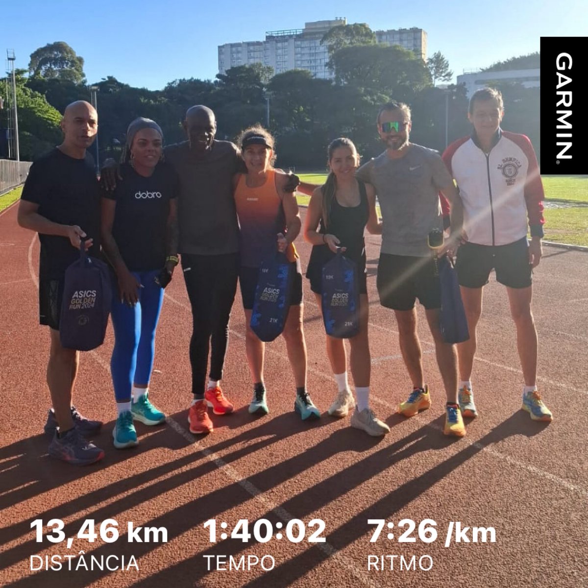 RunnerWO's tweet photo. Estamos prontos para a ASICS GOLDEN RUN no próximo domingo!
Hoje, 13.000 metros no total entre o aquecimento e desaquecimento com o treino técnico intervalado de 400 metros!
Viva o esporte. Vamos correr!
Foro: João Roso @sportclickbr
#atletismo #asicsgoldenrun #asicsbrasil https://t.co/Ys9aWlnO2X