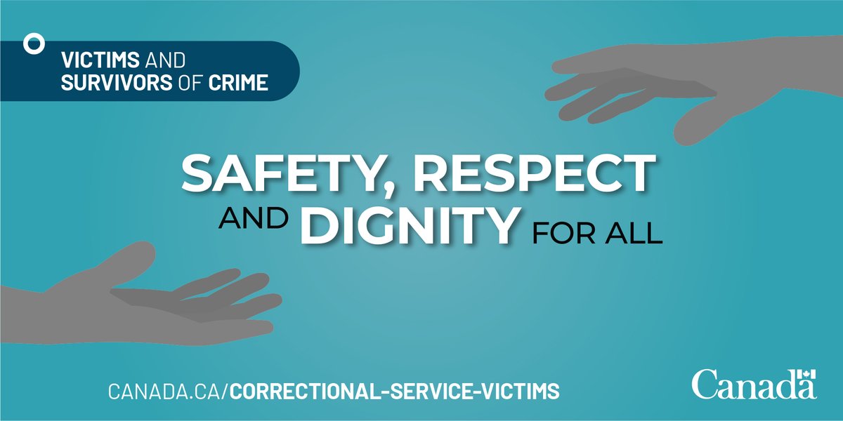 CSC_SCC_en's tweet image. (1/2) CSC is committed to ensuring that victims and survivors of crime have a voice in the federal corrections process. Find out more: canada.ca/en/correctiona…

#VictimsWeek #ThePowerOfCollaboration