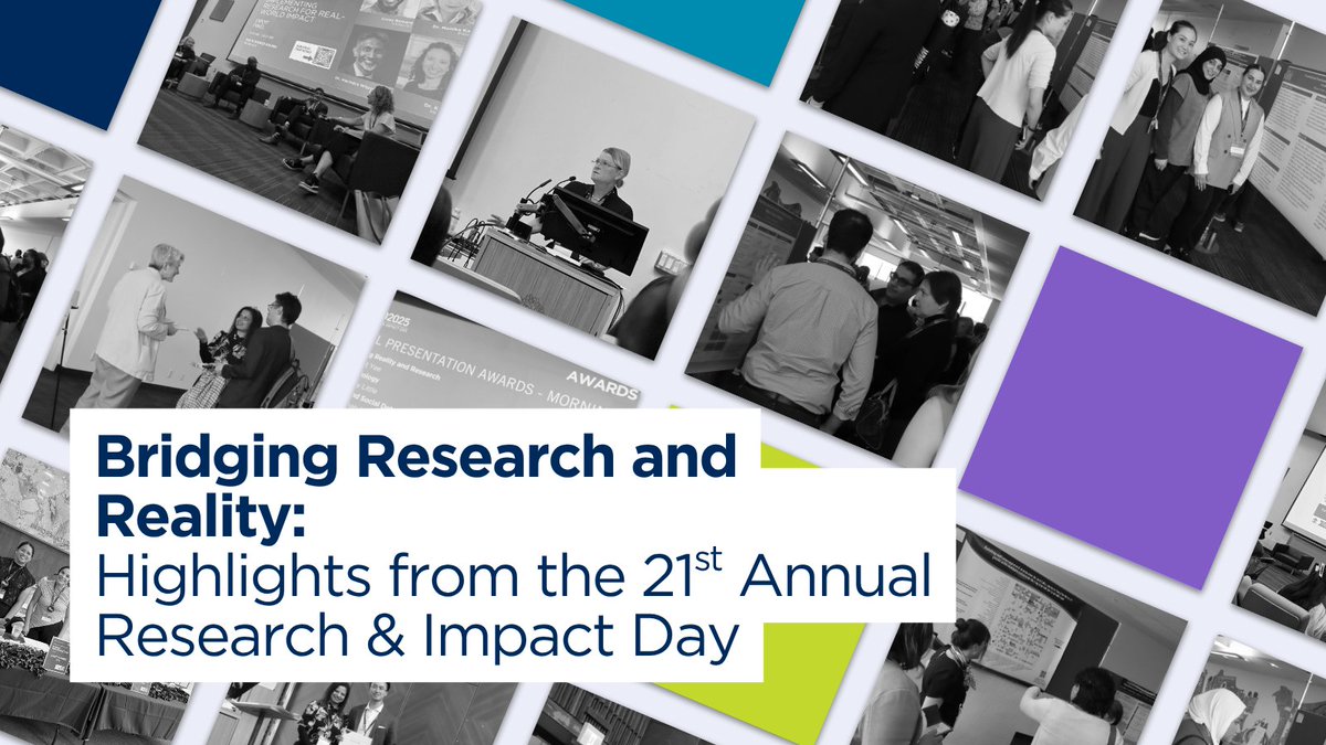 The 21st Annual Research &amp; Impact Day brought together students, faculty, and leaders to explore how evidence can shape real-world change.

Explore the highlight's from the day here: tinyurl.com/3t943t2j