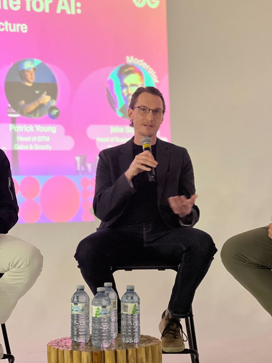 Theoriq (@theoriqai) on Twitter photo This week, the team has been on the ground at <a href="/consensus2025/">Consensus 2025</a> in Toronto! 🇨🇦
Co-Founder and Head of Research <a href="/neurmality/">Neurmal//Theoriq</a> was on the <a href="/0G_labs/">0G Labs (Ø,G) - AI L1</a> panel yesterday discussing how the decentralized tech stack will power the next wave of AI innovation.
A few action shots from the chat This week, the team has been on the ground at <a href="/consensus2025/">Consensus 2025</a> in Toronto! 🇨🇦
Co-Founder and Head of Research <a href="/neurmality/">Neurmal//Theoriq</a> was on the <a href="/0G_labs/">0G Labs (Ø,G) - AI L1</a> panel yesterday discussing how the decentralized tech stack will power the next wave of AI innovation.
A few action shots from the chat