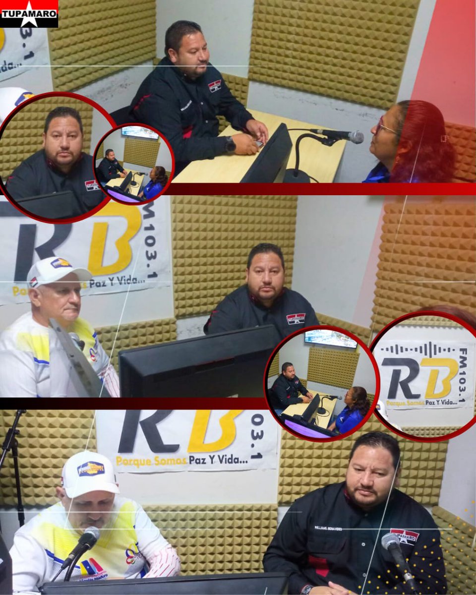 #EnLaRadio 🎙️📻|| Desde el estado <a href="/Trujillo_MRT/">Tupamaro Trujillo</a> mediante el programa Radial "Poder Comunal" por 103.1 Fm entrevista de nuestro Secretario General Nacional TUPAMARO <a href="/WBenavides_MRT/">Williams Benavides</a> candidato a la Asamblea Nacional junto a la camarada Laidely Grisman candidata a la <a href="/Asamblea_Ven/">Asamblea Nacional 🇻🇪</a>