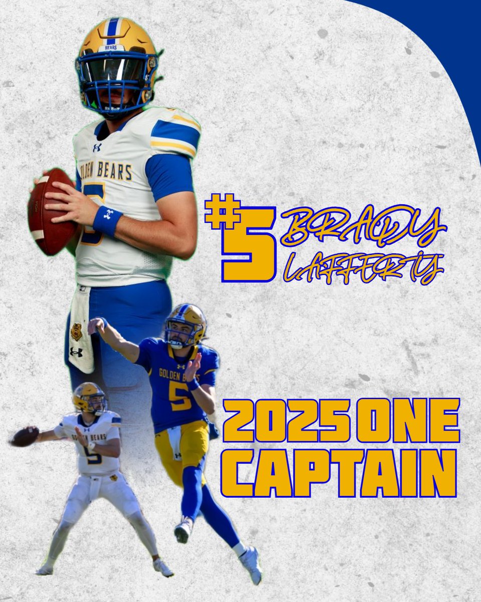 WNE Football (@wnefb) on Twitter photo We are excited to publicly announce the 2025 <a href="/WNEFB/">WNE Football</a> 1⃣ Captain - Brady Lafferty
📍Southington, CT
🏫Southington High School
🏈 Quarterback
🎓2025
#AlwaysOn
Brady is the 1⃣2⃣th One Captain in program history. We are excited to publicly announce the 2025 <a href="/WNEFB/">WNE Football</a> 1⃣ Captain - Brady Lafferty
📍Southington, CT
🏫Southington High School
🏈 Quarterback
🎓2025
#AlwaysOn
Brady is the 1⃣2⃣th One Captain in program history.